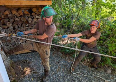 rope pulling